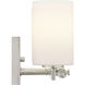 Lisbon 2 Light 18 inch Polished Nickel Bath Vanity Wall Light, Design Series
