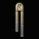 Antonia LED 7 inch Gold ADA Wall Sconce Wall Light