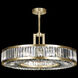 Crystal Enchantment 6 Light 29 inch Gold Pendant Ceiling Light