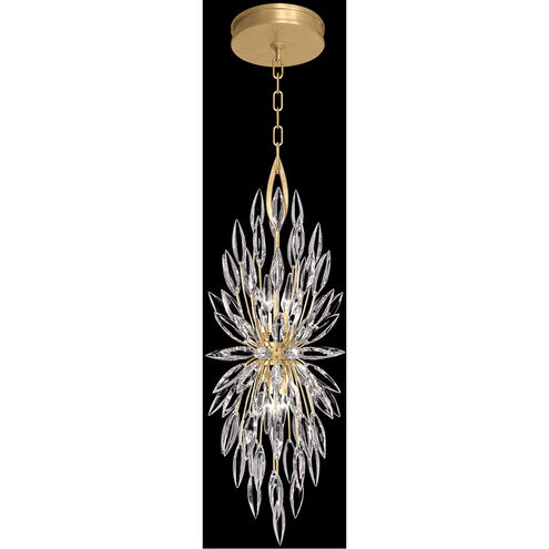 Lily Buds 4 Light 13 inch Gold Pendant Ceiling Light