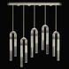 Antonia LED 51.5 inch Silver Pendant Ceiling Light