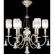 Eaton Place 6 Light 32 inch Silver Chandelier Ceiling Light