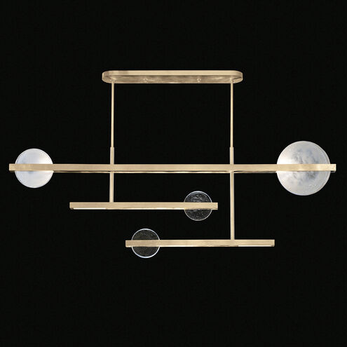 Selene 8 Light 66.5 inch Gold Pendant Ceiling Light