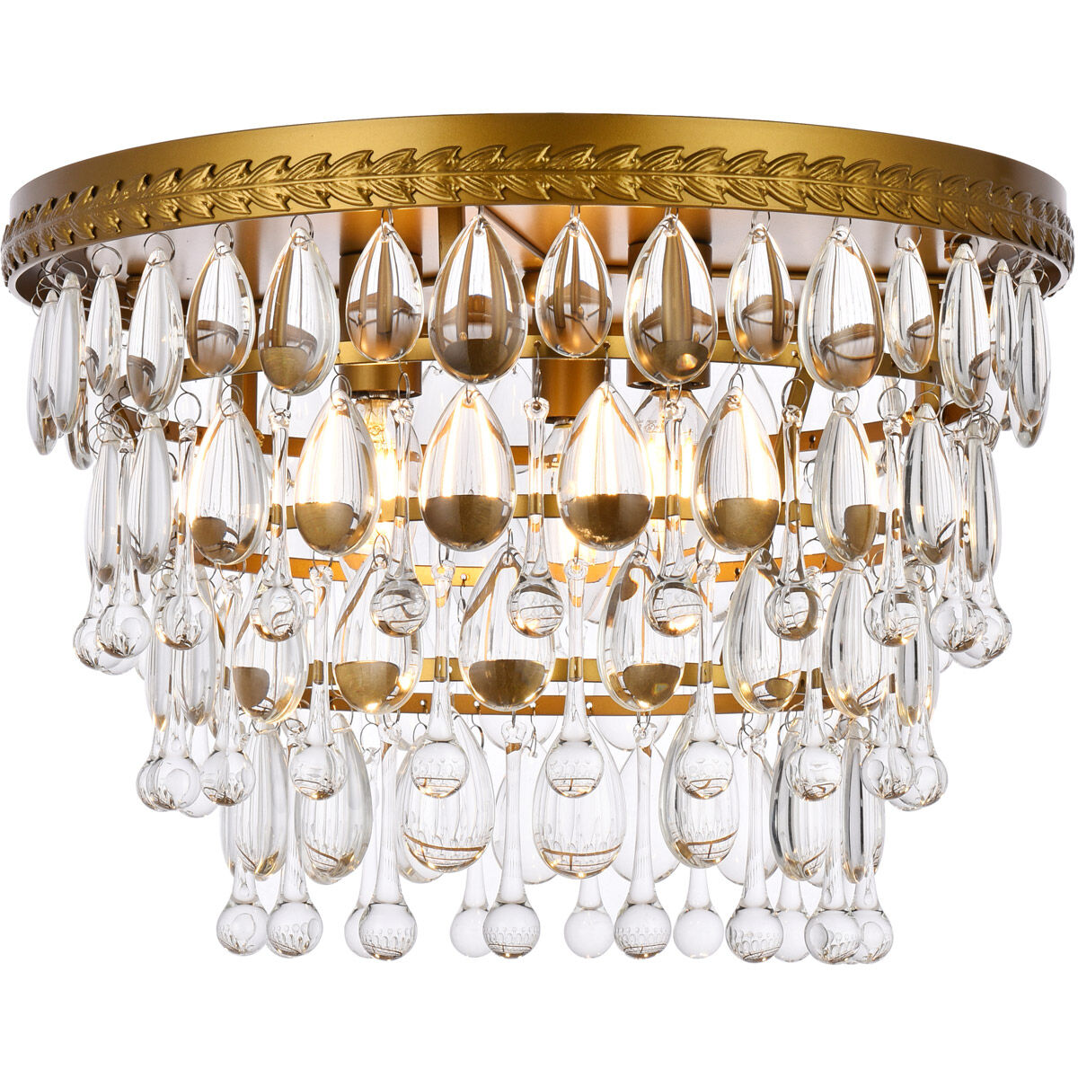 Nordic 3 Light 15.00 inch Flush Mount