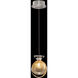 Essence 1 Light 6.5 inch Silver Pendant Ceiling Light