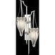 Mirage Sconce Wall Light in Silver