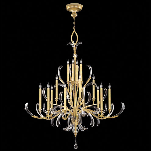 Beveled Arcs 16 Light 58 inch Gold Chandelier Ceiling Light in Gold Leaf