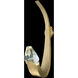 Strata Wall Sconce Wall Light in Gold