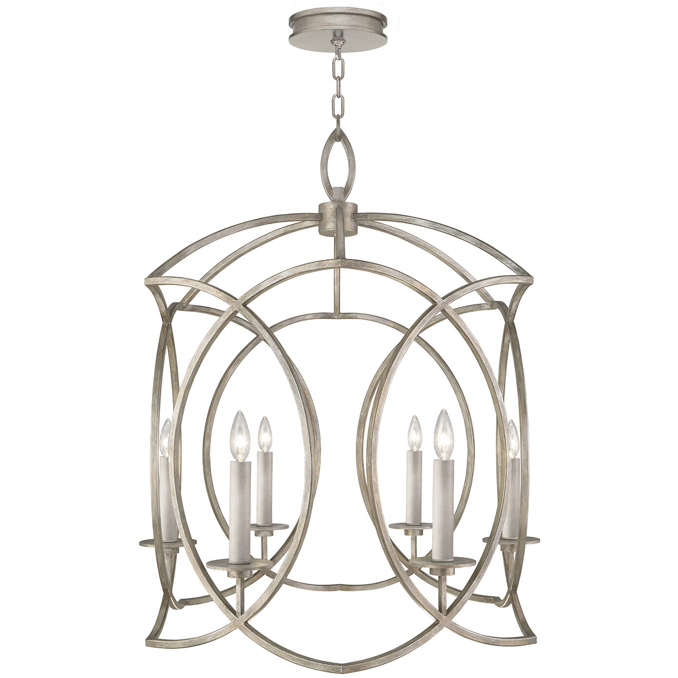 Cienfuegos 6 Light 28.5 inch Gray Chandelier Ceiling Light