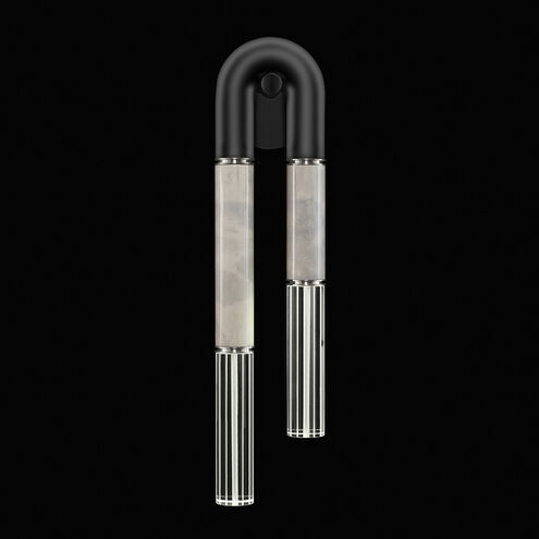 Antonia LED 7 inch Black ADA Wall Sconce Wall Light