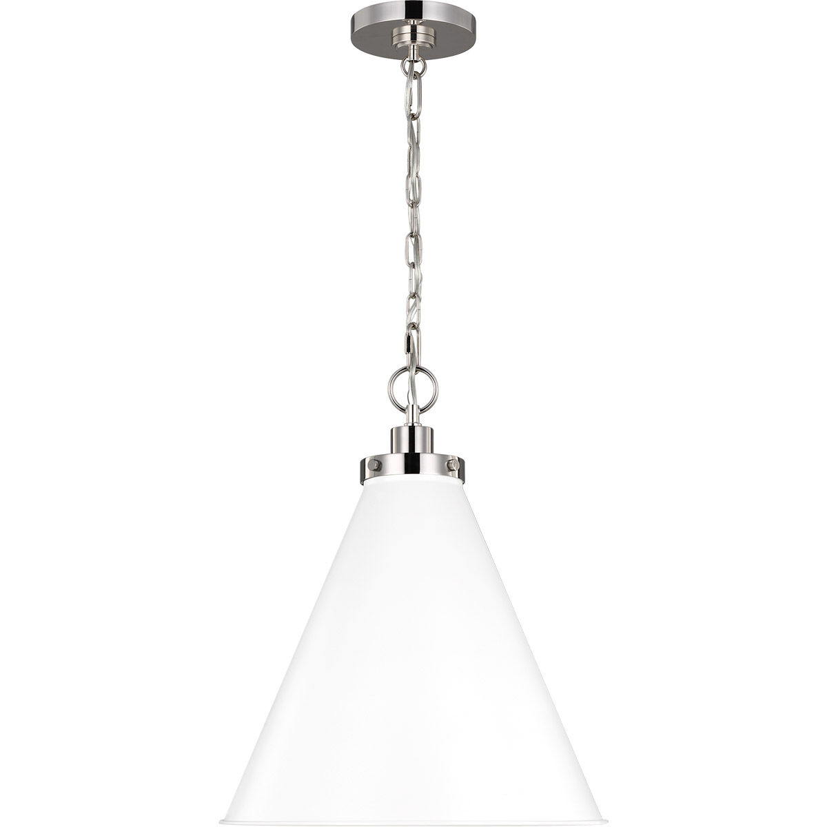 C&M by Chapman & Myers Wellfleet 1 Light 15.63 inch Pendant