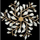 Foret 6 Light 47 inch Gold Pendant Ceiling Light