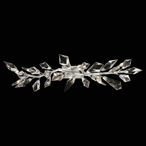 Foret 6 Light 48 inch Silver Bath Bar Wall Light