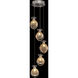 Essence 5 Light 11.5 inch Silver Pendant Ceiling Light