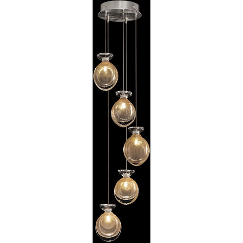 Essence 5 Light 11.5 inch Silver Pendant Ceiling Light