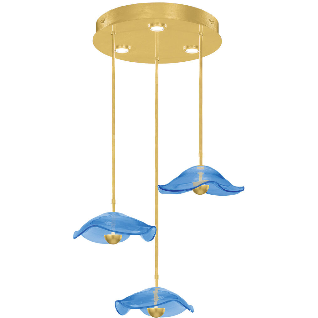 Embark 6 Light 31.25 inch Gold Pendant Ceiling Light