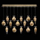 Essence 15 Light 49 inch Gold Pendant Ceiling Light
