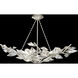 Foret 6 Light 46.5 inch Silver Pendant Ceiling Light
