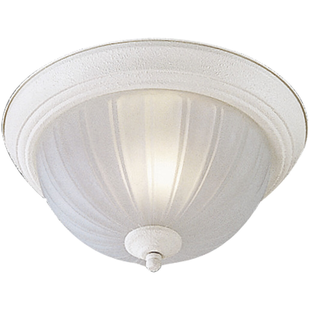 Minka-Lavery Energy Star 1 Light 11 inch Textured White Flush Mount Ceiling Light in GU24 828-86-PL - Open Box