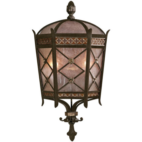 Chateau Outdoor 2 Light 22 inch Bronze Outdoor Sconce 