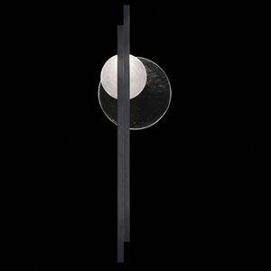 Selene 2 Light 12.75 inch Black with Clear ADA Wall Sconce Wall Light