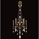 Encased Gems 8 Light 31 inch Gold Chandelier Ceiling Light in Clear Crystal