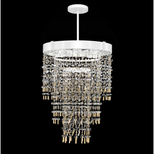 Capri 5 Light 28.25 inch White Pendant Ceiling Light