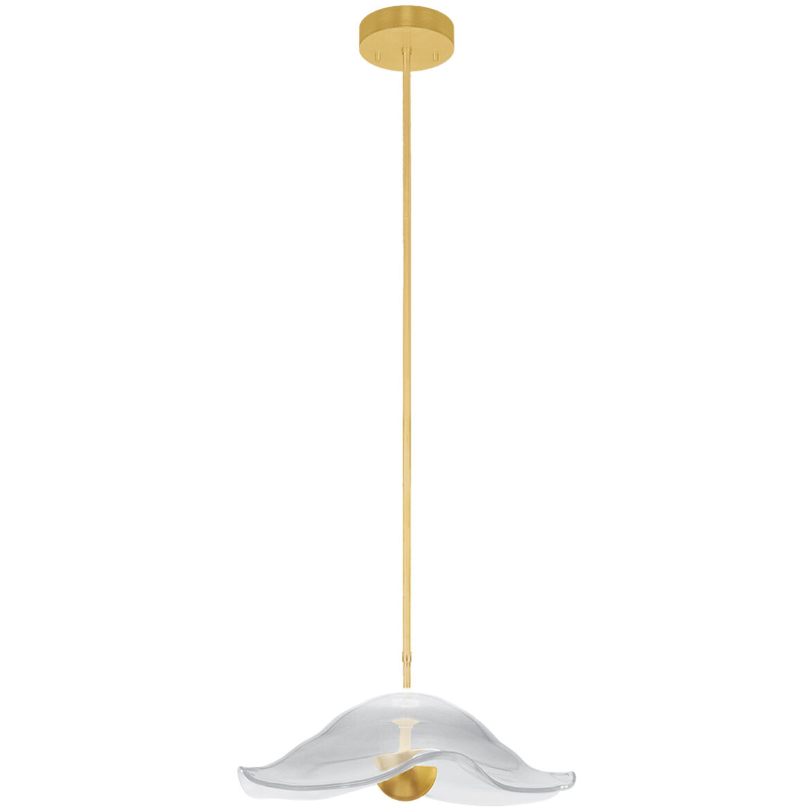 Embark 1 Light 20 inch Gold Pendant Ceiling Light