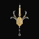 Beveled Arcs 1 Light 14 inch Gold Leaf Sconce Wall Light