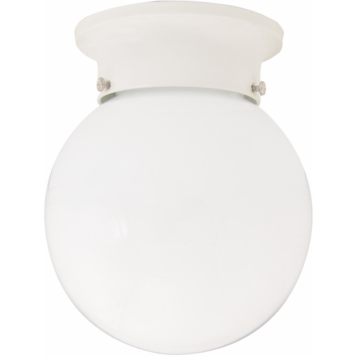 Globe 1 Light 6.00 inch Flush Mount