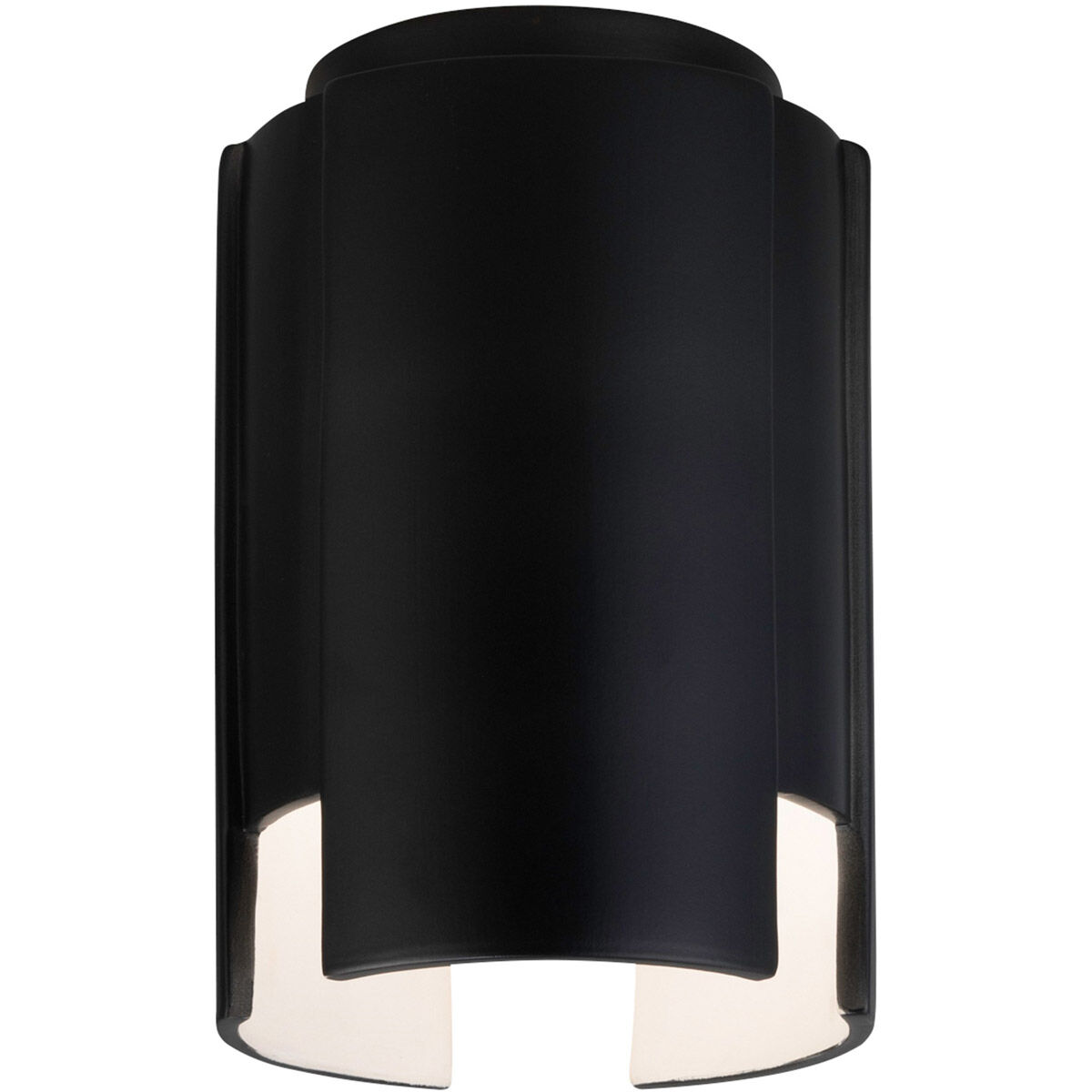 Radiance Collection LED 6.25 inch Hammered Pewter Flush-Mount Ceiling Light