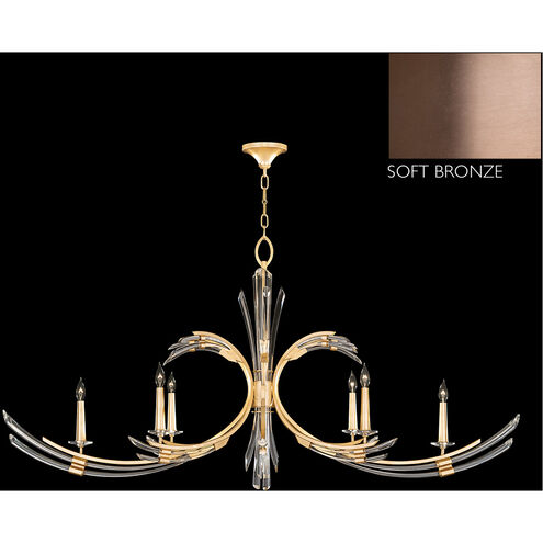 Fine Art Trevi 6 Light 68 inch Bronze Chandelier Ceiling Light  781940-3ST - Open Box