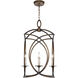 Cienfuegos 4 Light 19.5 inch Bronze Chandelier Ceiling Light