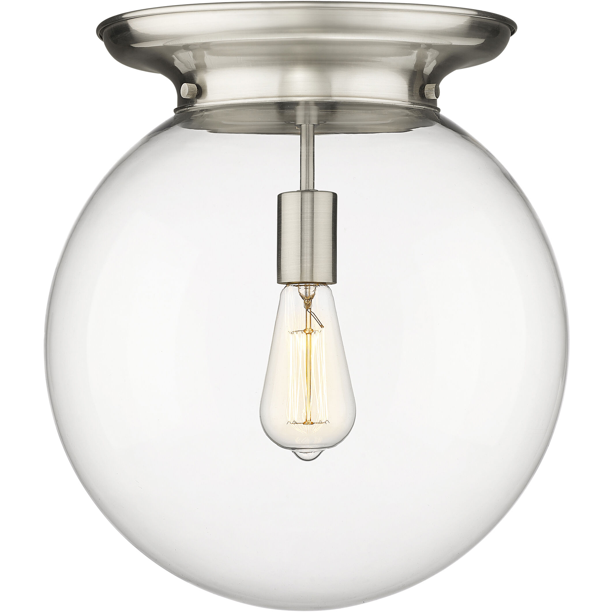 Beacon 1 Light 14.00 inch Flush Mount