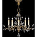 Crystal Laurel 5 Light 32 inch Gold Chandelier Ceiling Light