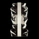 Strata 2 Light 9.5 inch Silver Leaf ADA Wall Sconce Wall Light