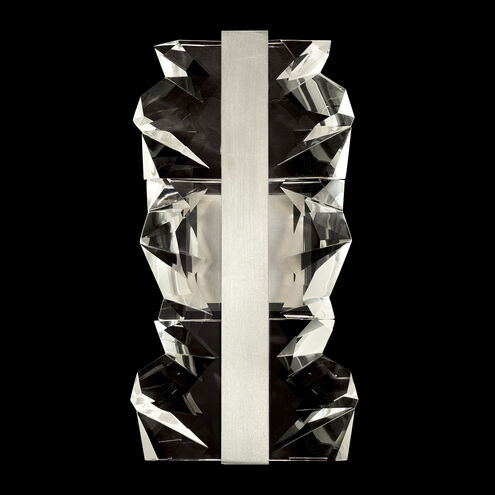 Strata 2 Light 9.5 inch Silver Leaf ADA Wall Sconce Wall Light