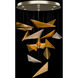 Volo 8 Light 36 inch Gold Pendant Ceiling Light