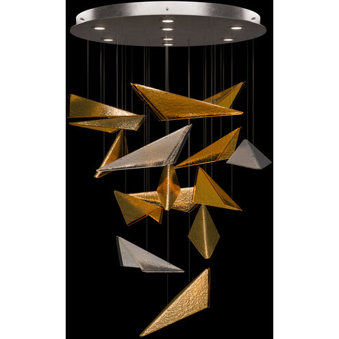 Volo 8 Light 36 inch Silver Pendant Ceiling Light
