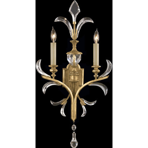 Beveled Arcs Wall Sconce Wall Light in Gold