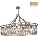 Westminster 14 Light 52 inch Gold Pendant Ceiling Light