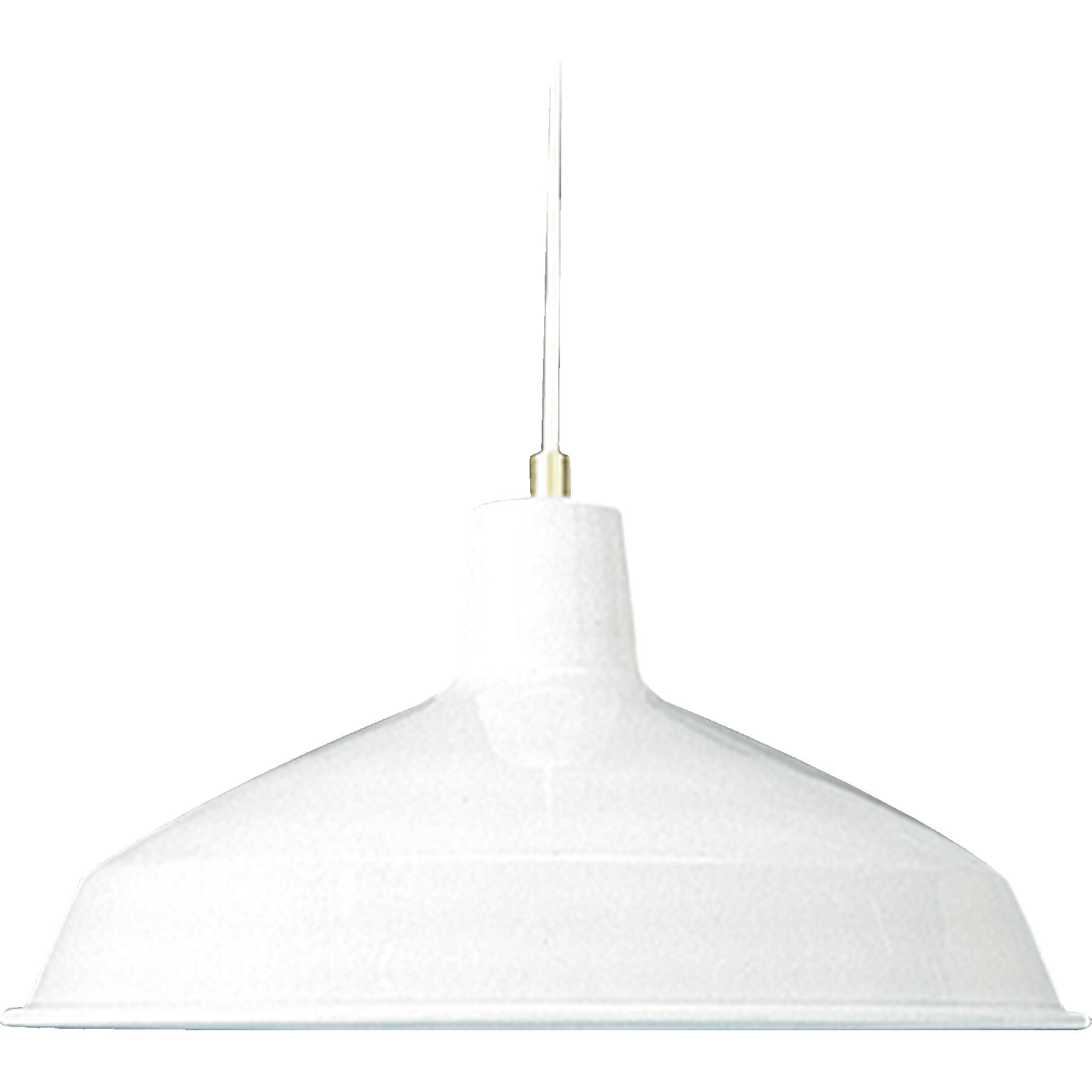 Fort Worth 1 Light 16 inch White Pendant Ceiling Light