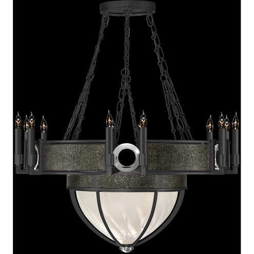 Mirage 15 Light 35.75 inch Black Chandelier Ceiling Light