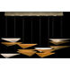 Volo 6 Light 58 inch Gold Pendant Ceiling Light