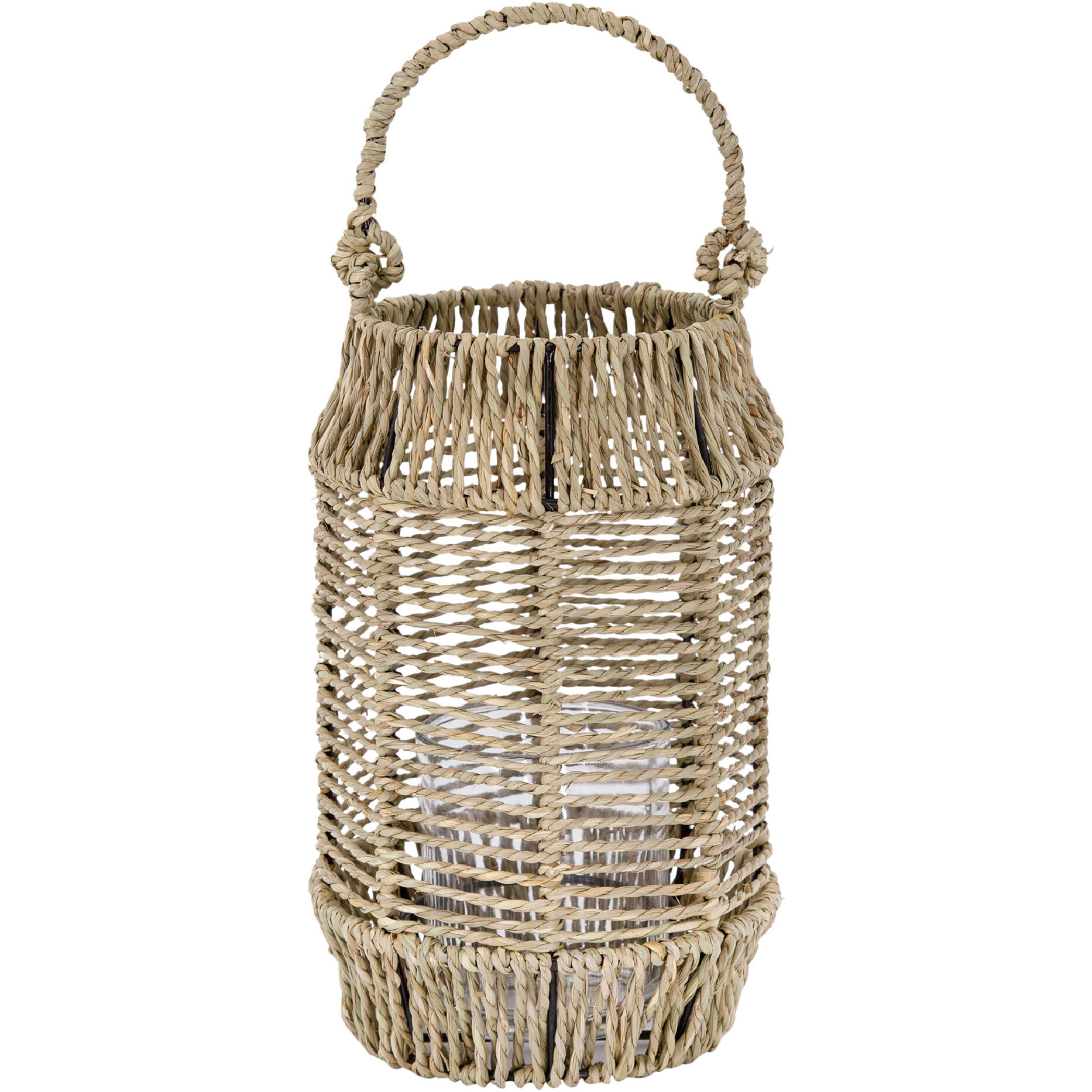 Kira 6 inch Brown Lantern