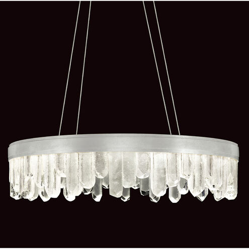 Lior LED 31 inch Silver Pendant Ceiling Light