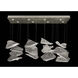 Elevate LED 54 inch Silver Pendant Ceiling Light