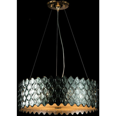 Mariner Luxury LED 23.62 inch Polished Brass Pendant Ceiling Light