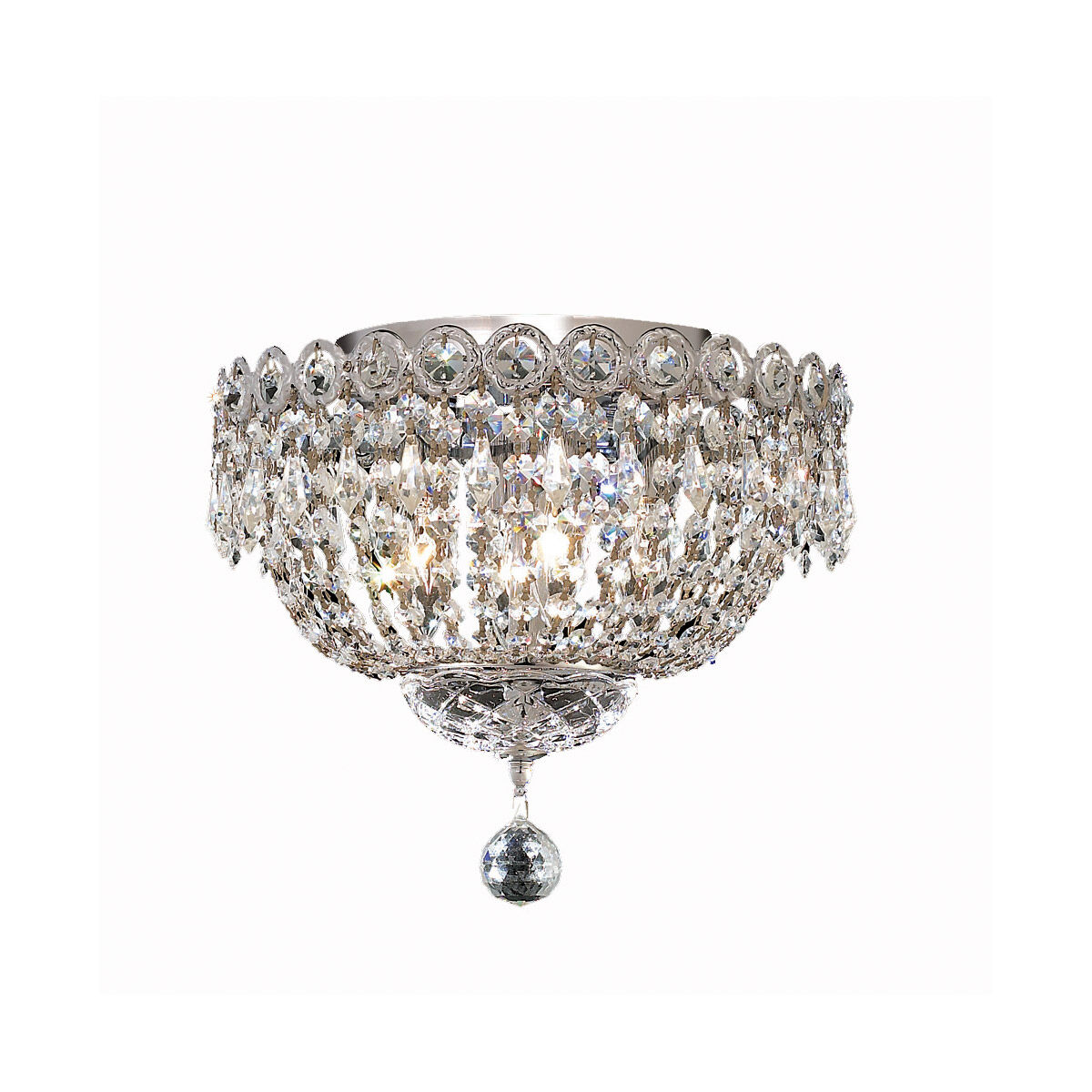 Century 4 Light 12.00 inch Flush Mount