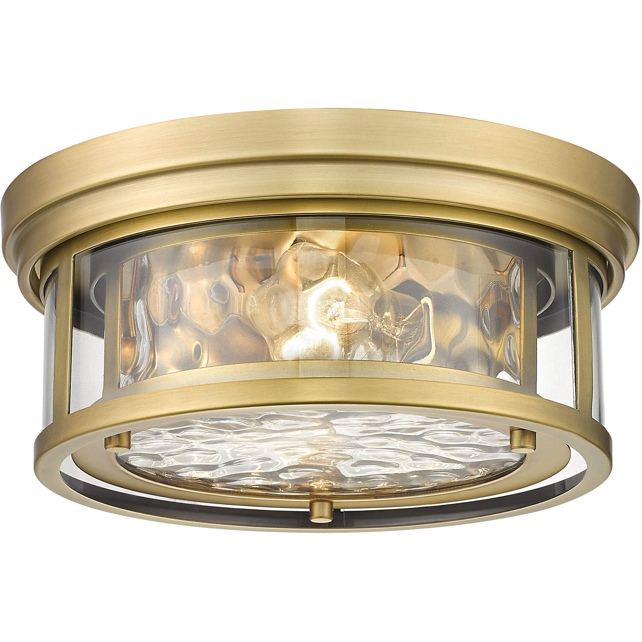 Clarion 2 Light 12.00 inch Flush Mount
